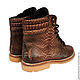 Order Shoes made from Python EVEREST. Exotic Workshop Python Fashion. Livemaster. . Boots Фото №3