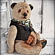 Sir Romuald, author Teddy bear (23cm), Teddy Bears, Kulebaki,  Фото №1