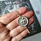 Chain bracelet with bee silver 925 coin. Chain bracelet. kot-bayun. My Livemaster. Фото №4
