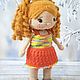 Order  Ginger Dasha. JuliaCrochetToys. Livemaster. . Amigurumi dolls and toys Фото №3