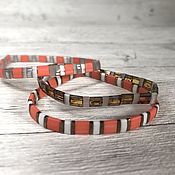 Украшения handmade. Livemaster - original item A bracelet made of beads: A bracelet with an elastic band.Teela. Handmade.