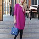 Dress made of thick Jersey Jersey Gorgeous fuchsia, Dresses, Moscow,  Фото №1