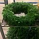 Венок новогодний Д 40 см Живая хвоя Нобилис.Новогодний декор. Елки. DARK FLORIST Флористика Декор ЦВЕТЫ. Ярмарка Мастеров.  Фото №5