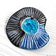 Ceramic brooch with glass 'mermaid'. Brooches. Juliet By. Online shopping on My Livemaster.  Фото №2