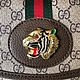 Винтаж: Мини-сумочка из натуральной кожи GUCCI Rajah Web Chain. Сумки винтажные. Chic bags. Интернет-магазин Ярмарка Мастеров.  Фото №2