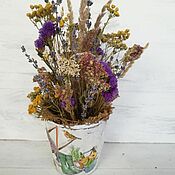 Цветы и флористика handmade. Livemaster - original item Composition of dried wildflowers.. Handmade.