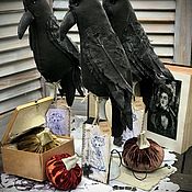 Куклы и игрушки handmade. Livemaster - original item Garret doll: The ravens of the Tower.Halloween. Handmade.