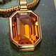 Винтаж: Christian Dior. Подвеска.ANPedBox AN29h. Кулоны винтажные. Винтажная Америка. Интернет-магазин Ярмарка Мастеров.  Фото №2