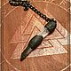 МАЯТНИК МОРИОН + ГОРНЫЙ ХРУСТАЛЬ. Маятник. ГХЕЛЬ Руническая Мастерская GXEL (gxel). Интернет-магазин Ярмарка Мастеров.  Фото №2