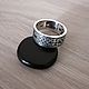 Серебряное кольцо.  SL0204. Кольцо-печатка. Silver&Gems. Ярмарка Мастеров.  Фото №4