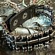 Браслет из натуральной кожи 2 цвета "Moto Chain". Браслет-манжета. Alxanderrusanov. Ярмарка Мастеров.  Фото №4