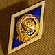 Винтаж: Знак нагрудный, ромб об окончании ВУЗа, СССР. Значки винтажные. 'Лавка древностей'. Интернет-магазин Ярмарка Мастеров.  Фото №2