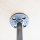 Вешалка лофт с настенным креплением из труб "STRAIGHT". Вешалки. Рейлы и вешалки в стиле лофт (loftpipe). Ярмарка Мастеров.  Фото №6