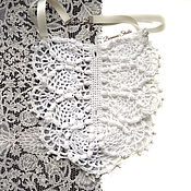 Lace (set) knitted white (no. №4.1)