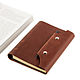 Diary made of genuine leather on rings with magnetic buttons, Notebooks, Moscow,  Фото №1