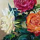 Pintura al óleo 'Ramo de rosas' Enmarcado. Pictures. Paint with Love (lotmarket). Интернет-магазин Ярмарка Мастеров.  Фото №2
