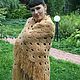 Шаль "Медовый спас". Шали. Margot. Ярмарка Мастеров.  Фото №4