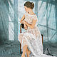 Delicate lace boudoir dress is made from Chantilly lace. Brand - BoudoirWedding Country the manufacturer - Russia
