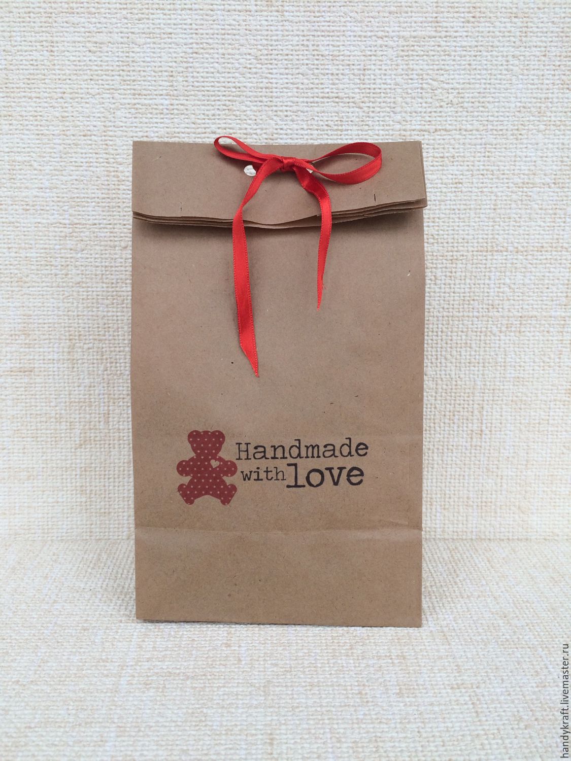Пакетоф. Бумажный пакет с ленточными ручками. Крафт пакет. Пакеты фасовочные 32х40 premium. Упаковка для цветов и подарков logo.