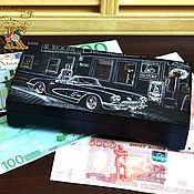 Для дома и интерьера handmade. Livemaster - original item A copy of the Vintage Banknote box for money. Handmade.