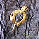 Wooden hair pin shawl pin. Fibula brooch. Woollywood_woodcarving. My Livemaster. Фото №5