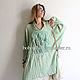Туника бохо "Мятное лето2". Туники. Boho love. Ярмарка Мастеров.  Фото №15