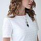 Sheath dress made of cotton embroidery Openwork, white lace dress. Dresses. mozaika-rus. My Livemaster. Фото №4