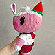Rhino Merengue from the game Animal Crossing. knitted Rhino, Stuffed Toys, Sarapul,  Фото №1