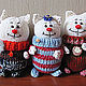 Вязаные игрушки"Мои котейки". Мягкие игрушки. Ариша. Ярмарка Мастеров.  Фото №5