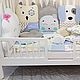 Бортики игрушки в детскую кроватку, Бортики в кроватку, Пушкино,  Фото №1