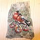 Order Magnet stone Jasper bullfinches painting on stone. Souvenirs from a stone (yashmamagnit). Livemaster. . Magnets Фото №3