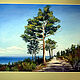  The sky. Sea. Pine. Original. Pastel. Pictures. Valeria Akulova ART. My Livemaster. Фото №4