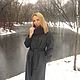 Пальто из кашемира  «Нева». Пальто. Татьяна Гогошидзе (tf_fur_workshop). Ярмарка Мастеров.  Фото №5
