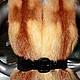 Red fox vest, Vests, Moscow,  Фото №1
