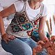 Авторский жилет •Бохо•, связан крючком. Кофты. ZOYA GOLICYNA. Ярмарка Мастеров.  Фото №7