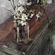 Apple branch, oil painting on canvas, white flowers in a vase. Pictures. Mariya Roeva  Kartiny maslom (MyFoxyArt). Интернет-магазин Ярмарка Мастеров.  Фото №2