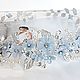 Заказать Цветочный венок с листьями на голову невесты. Jewelryforbrides-свадебные украшения. Ярмарка Мастеров. . Украшения для причесок Фото №3