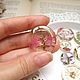 Transparent Buttons are Handmade from Resin Frozen Summer. Buttons. WonderLand. My Livemaster. Фото №15