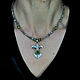 Choker female Beads made of natural stones. Pendant pendant silver. Beads2. Natali Batalova. My Livemaster. Фото №6