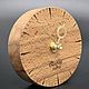 Часы настольные из дерева. Часы классические. Woodandtime. Ярмарка Мастеров.  Фото №4