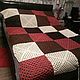 Order knitted Blanket 'Nougat, caramel, chocolate'. vyazanaya6tu4ka. Livemaster. . Blankets Фото №3