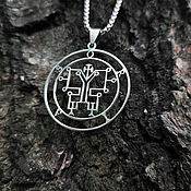 Украшения handmade. Livemaster - original item Pendant with the seal of Orias (Orias, the demon of Goetia). Handmade.