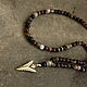 Men's beads on the neck with an arrowhead. Chokers. MintTiger. Online shopping on My Livemaster.  Фото №2