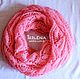 Knitted stitch Pink Flamingo, Wraps, Minsk,  Фото №1
