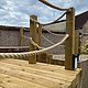 railings: Rope handrails. Railing. cordknot. My Livemaster. Фото №5