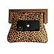 Клатч из натуральной   кожи Леопардовый. Клатчи. Art  Clutch. Ярмарка Мастеров.  Фото №4