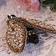 брошь  пчелка " Golden Bee". Брошь-булавка. Валентина Тельпиз Telpiz-jewelry. Ярмарка Мастеров.  Фото №6