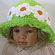 Order BRETON HAT for girls summer knit. Gala Devi (crochet design). Livemaster. . Hats1 Фото №3