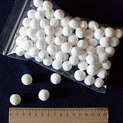 Материалы для творчества handmade. Livemaster - original item The beads are 1.5 cm (100 PCs) foam. Handmade.
