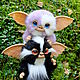 Могвай Гизмо Гремлин Гремлины Gizmo Mogwai Art doll Gremlins. Мягкие игрушки. Ralf Toys - мастерская волшебных существ. Ярмарка Мастеров.  Фото №4